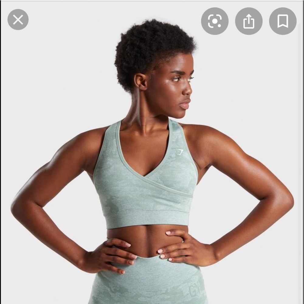 Gymshark Camo Sports Bra